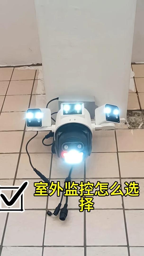 真三镜头三画面监控器,日夜全彩人形追踪手机远程摄像头 #监控下的